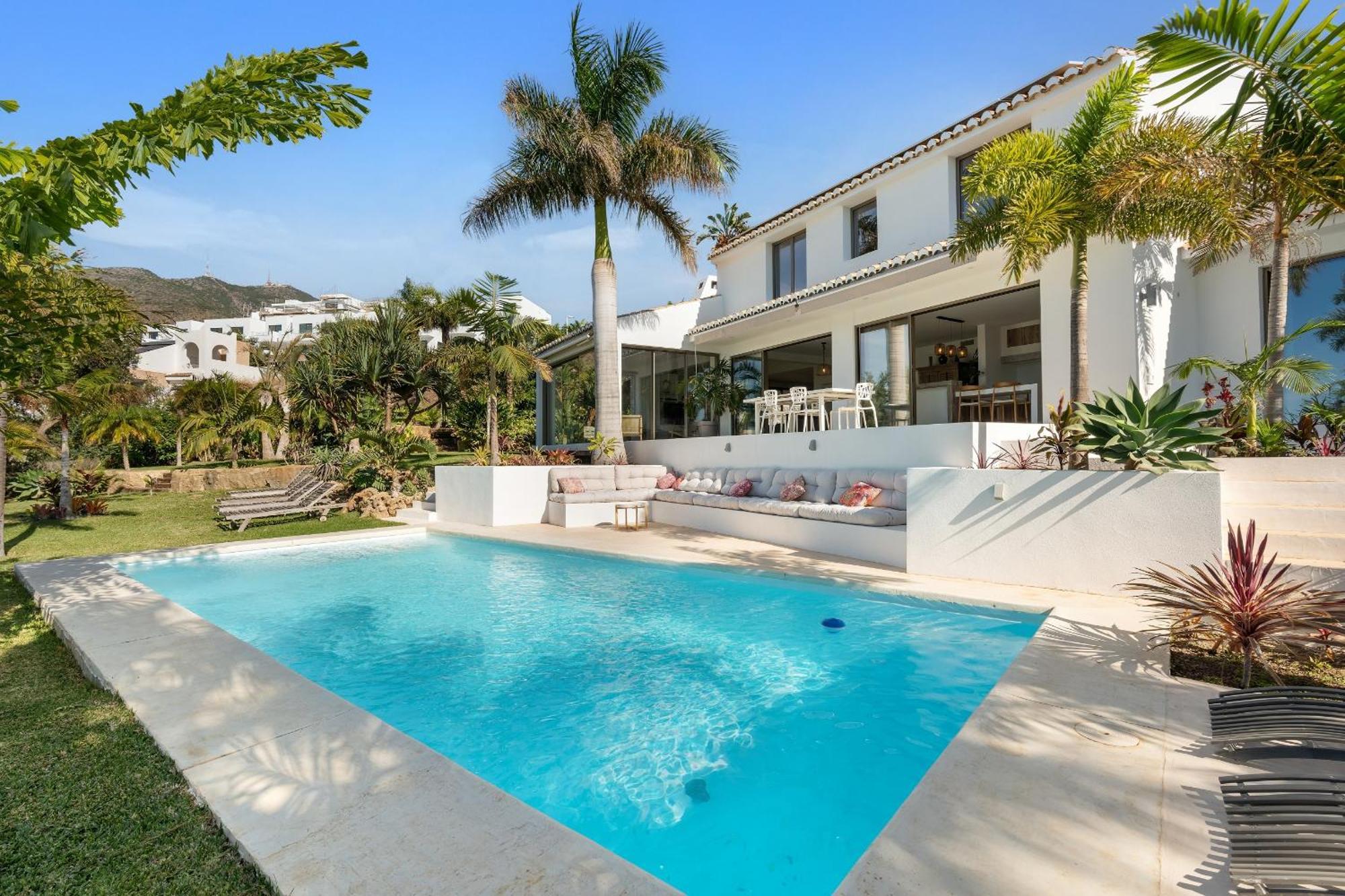 Bed & Breakfast In Villa Eden Palm Benalmádena Esterno foto