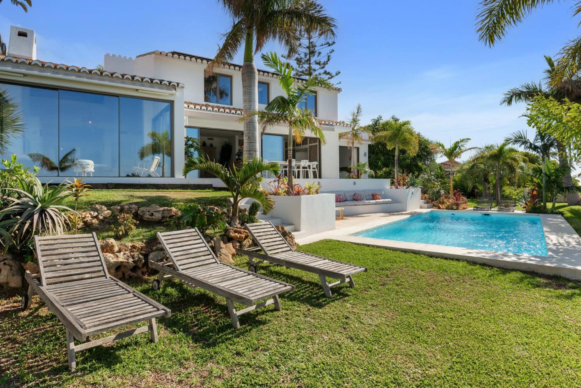 Bed & Breakfast In Villa Eden Palm Benalmádena Esterno foto