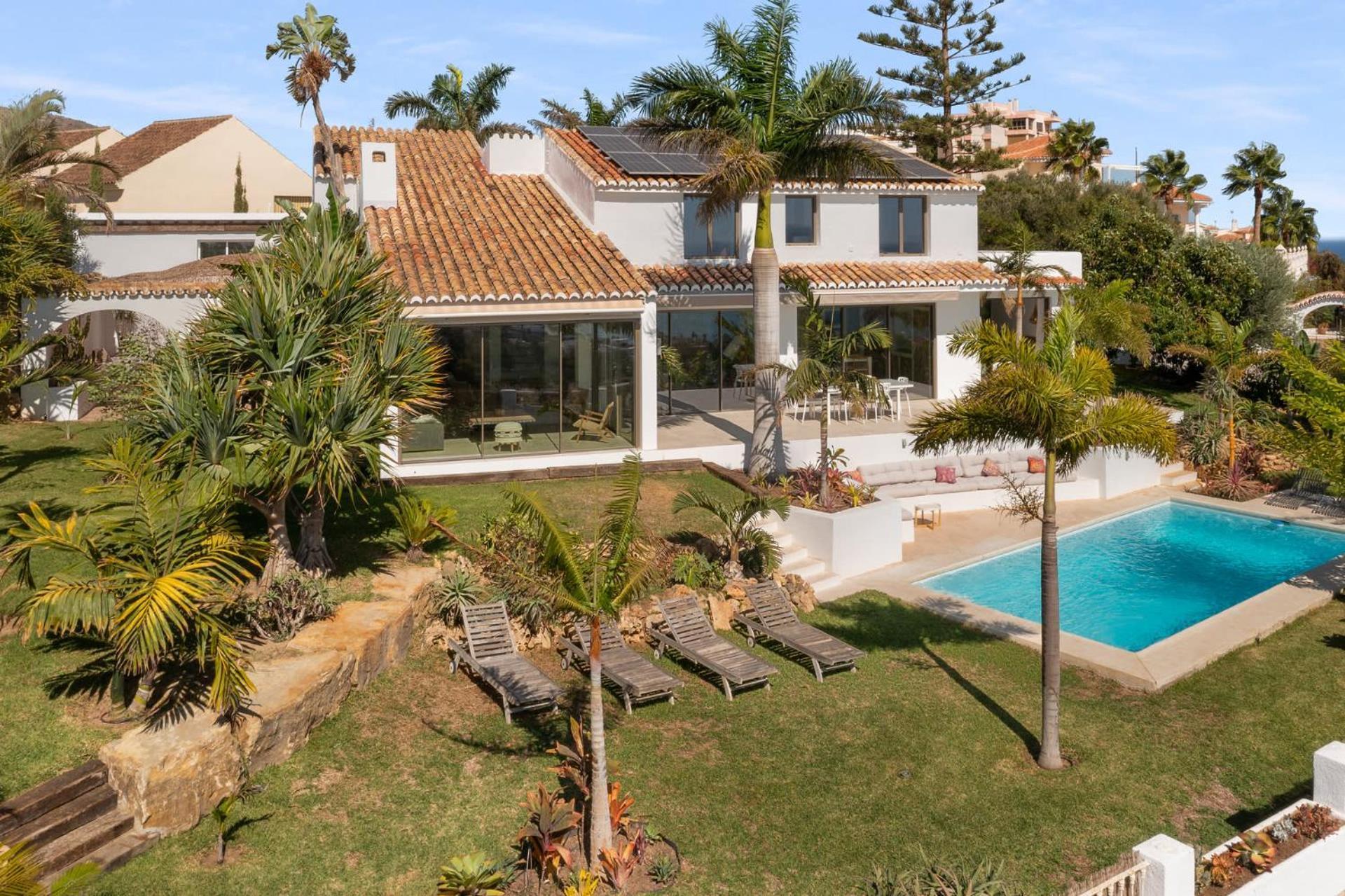 Bed & Breakfast In Villa Eden Palm Benalmádena Esterno foto