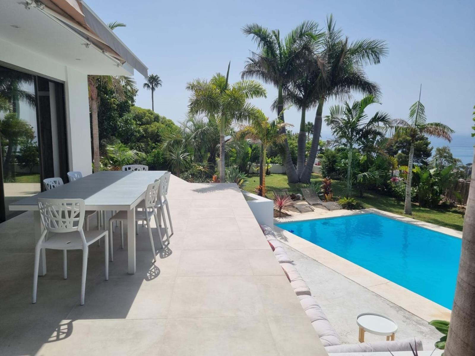 Bed & Breakfast In Villa Eden Palm Benalmádena Esterno foto